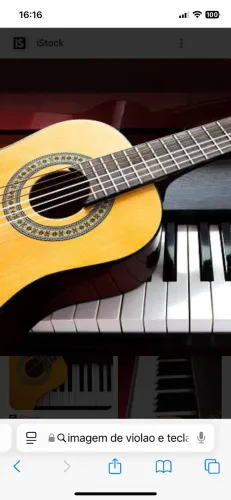 Aula de teclado e violão à domicílio.
