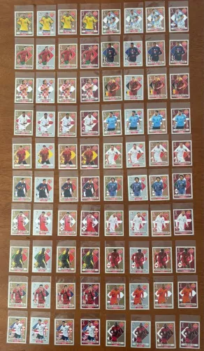 Coleção completa legends copa do mundo 2022
