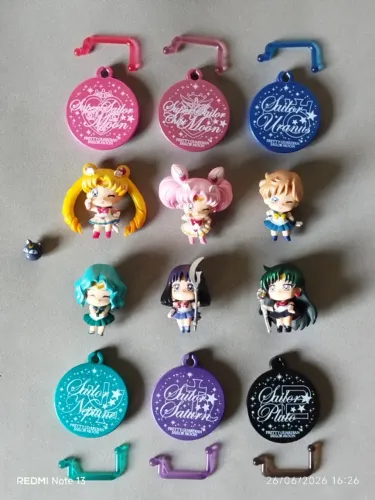 RARO - Petit Chara! Series - Sailor Moon Aratashii Nakama to Henshin yo! GLITTER ver.