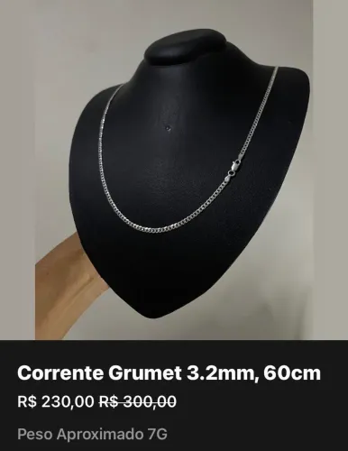 Corrente de Prata 925