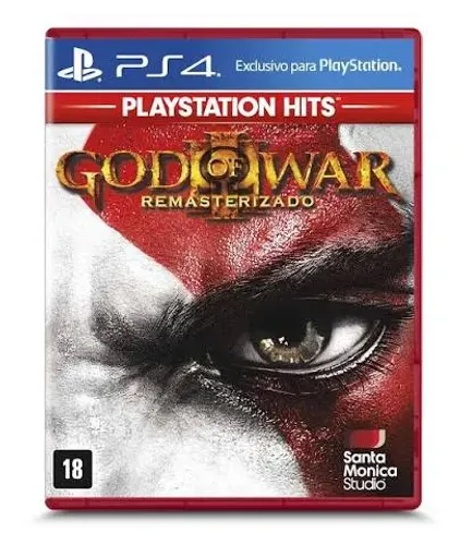 Jogo midia fisica GOD OF WAR 3 REMASTERED - PS4
