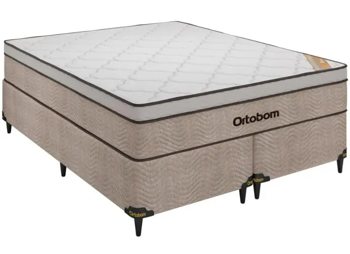 Cama Queen Ortobom novíssima.