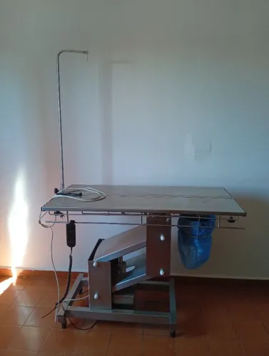 Mesa pantográfica calha