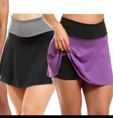 Kit 2 short saia fitness