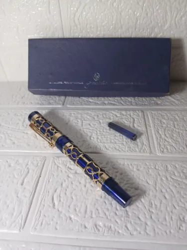 Caneta Tinteiro Linha Coleção Granada (Estilo Prince Regent) + Estojo Original