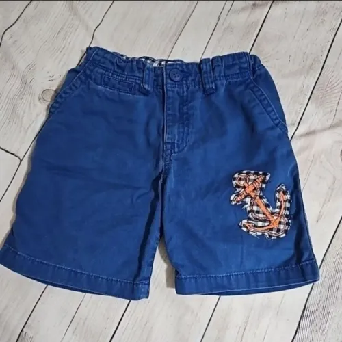 Bermuda de sarja Azul, 3 anos