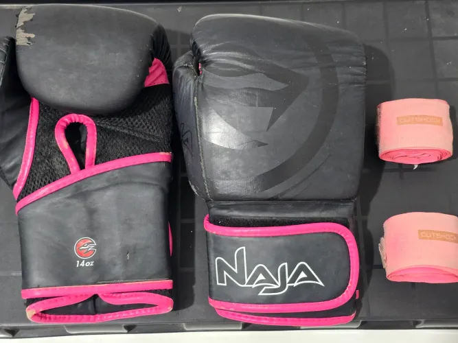 Luva muay thai box