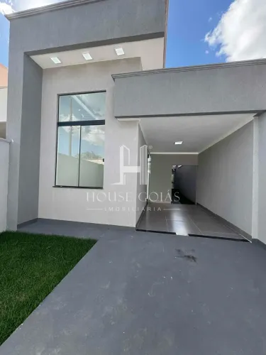 CASA NOVA COM ÁREA GOURMET NO SOLAR CENTRAL PARK | APARECIDA DE GOIÂNIA