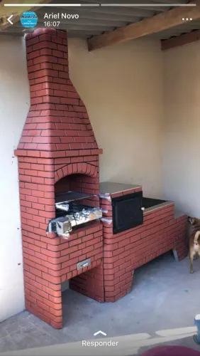 Forma para fabricação de churrasqueira