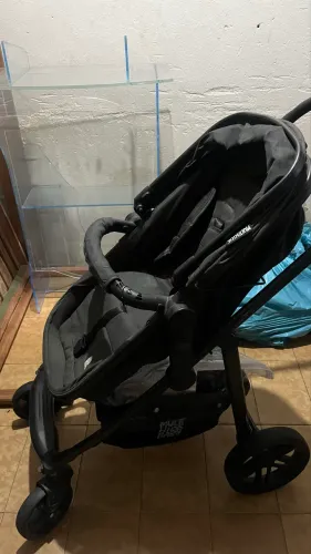 Carrinho de Bebê Travel System Multikids Baby  + Bebê Conforto. Apenas 6 meses de uso!