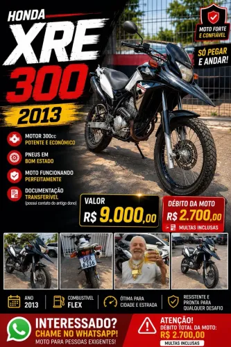 Vendo Honda XRE 300