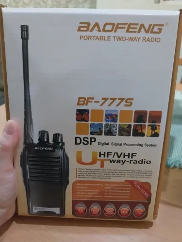 Rádio Comunicador Baofeng 777s Walkie Talkie em par de unidades Ultimas unidades