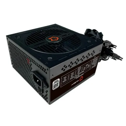 FONTE HUSKY SLEDGER 550W 80 PLUS WHITE PFC ATIVO C/CABO HFN550PT NOVO LACRADO!