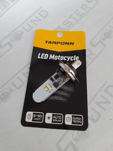 Lâmpada de Led. H-7. 80 watts. Para moto. Nova. Instalada.