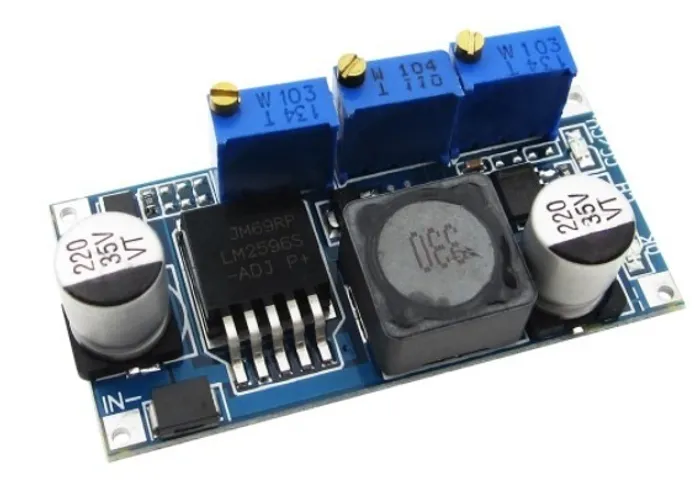 Step Down Ajustável Lm2596 Dc Dc Cc/Cv Para fonte de alimentação  Arduino Automa COD-AM422