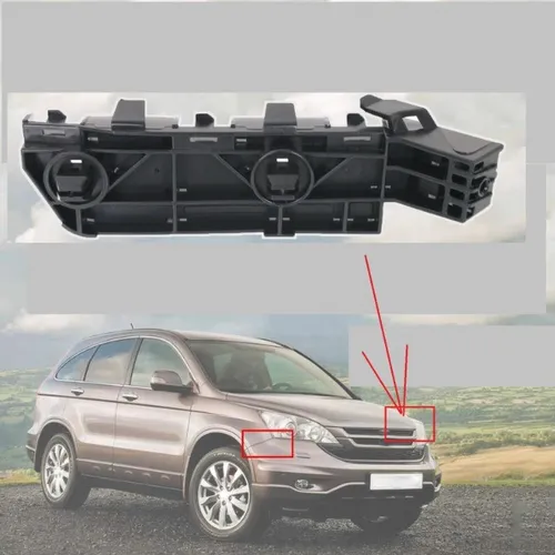 Guia Esquerdo Parachoque Dianteiro Honda Crv Cr-v 2007 2008 2009 2010 2011
