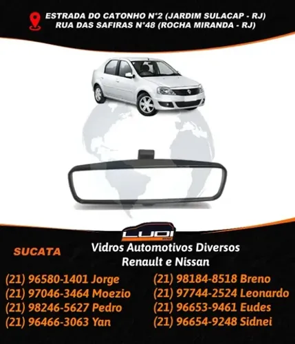 Vidros Automotivos Diversos Renault e Nissan
