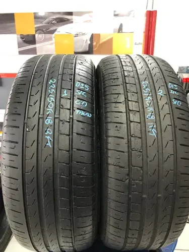 Kit 02 Pneus 225/50r18 Pirelli Cinturato P7 Run Flat (usado) 1/2