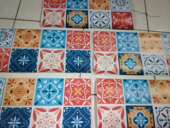 Papel de parede Azulejo Hidráulico
