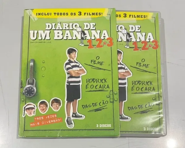 Box Trilogia Diário de um Banana em DVD