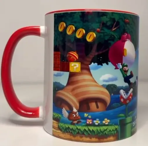 Caneca Personalizadas - Interior Colorido