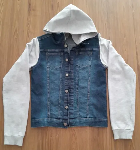 Jaqueta Jeans/Moletinho