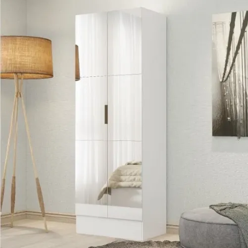 Sapateira Espelhada 2 Portas Premium tt76