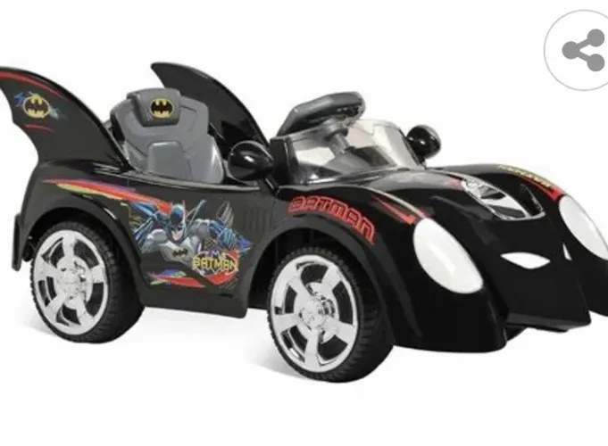 Carro Elétrico infantil do Batman com bateria nova com garantia de fábrica