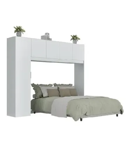 Promoção Guarda Roupa 5 Modulos Branco