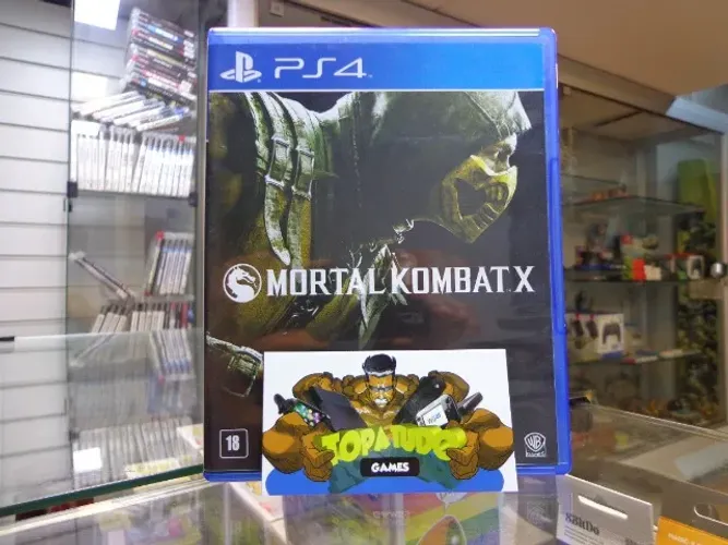 Jogo Mortal Kombat X Ps4 Conservado 