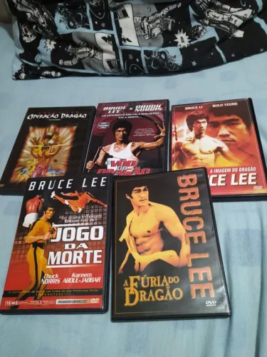 DVD Box Bruce Lee filmes -  Dolby digital.