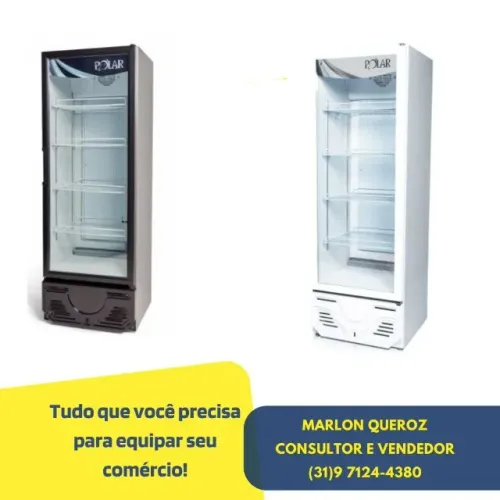 Refrigerador 1 Porta Polar Novo Bebidas e Laticínios