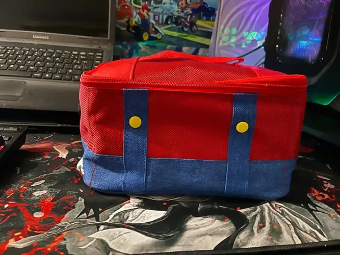 Promoção Bolsa/case personalizada do Mario Nintendo Switch