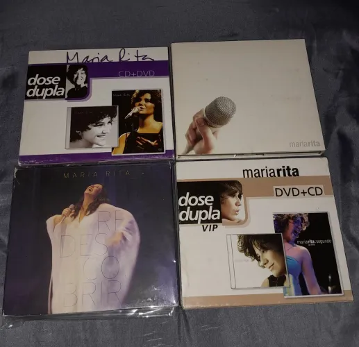 Kit 4 Cds Maria Rita -duplos