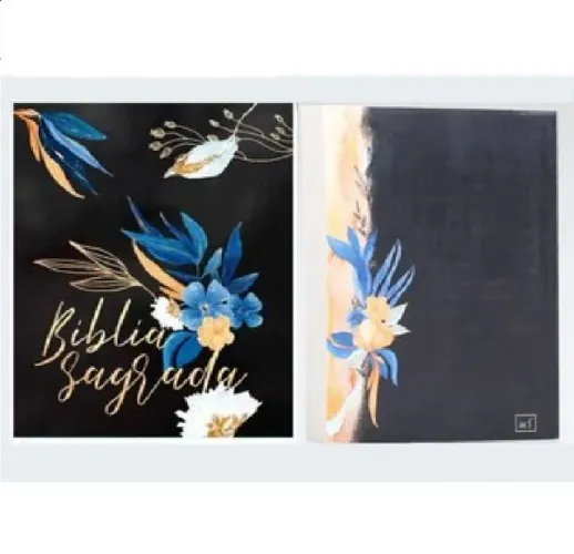 Bíblia Sagrada Premium - Almeida Corrigida Fiel - Letra Média- Flores