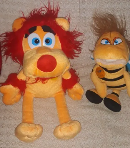 4 pelúcias por 60,00 - Turma da Arca 