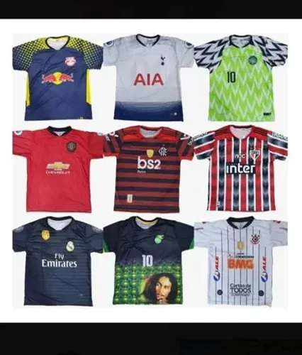Camisas De Times de Futebol e Basquete NBA