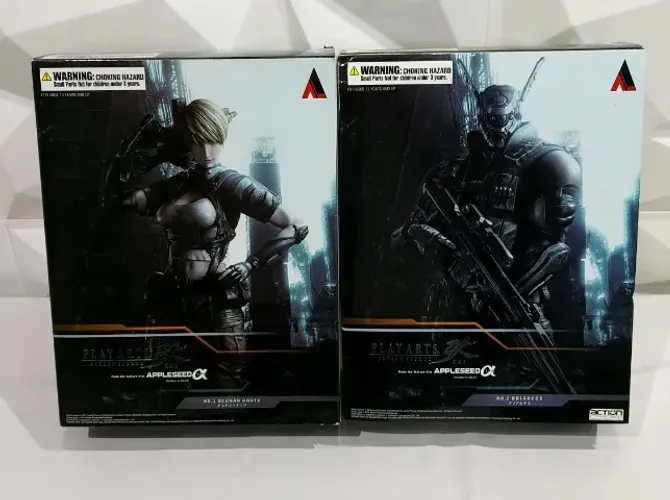Appleseed Alpha Deunan E Briareos Play Arts Kai
