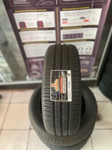 Pneu remold 195/55/16 marca Crystone *borracha vipal* (instalação gratuita)
