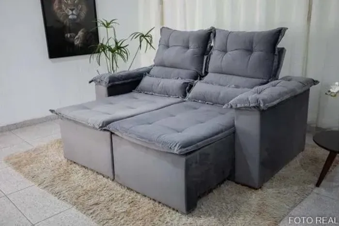 Sofá Retrátil e Reclinável Pequim - Entrega Rápida