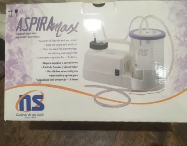 ASPIRAmax - Aspirador de secreções Clínico.