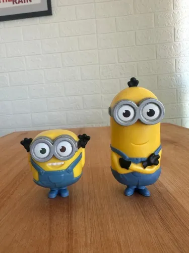 2 Bonecos Minions - Coleção Mc Donalds - Original - Meu Malvado Favorito