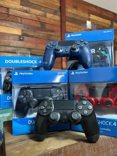 Controle Playstation 4 double motor vibration ENTREGAMOS