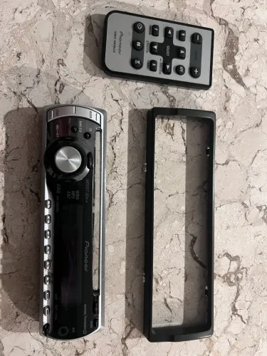Moldura rádio Pionerr + controle + frente rádio