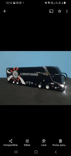 Ônibus do Corinthians - Miniatura