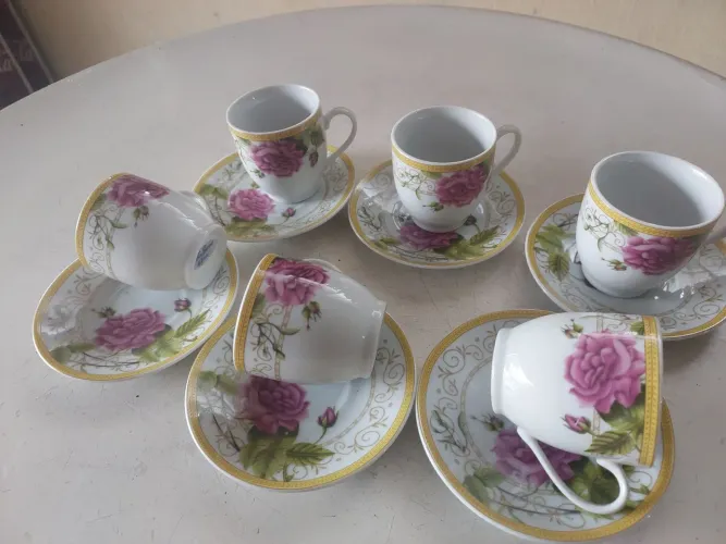 Jogo de cafe porcelana