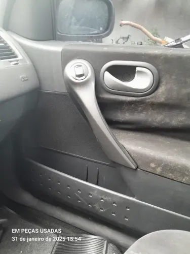Par de puxador da porta Renault Megane grand tour 
