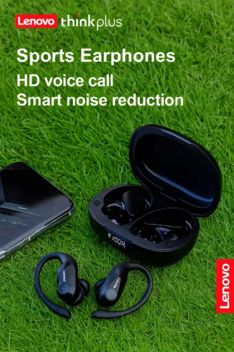 Fone de Ouvido Esportivo Lenovo LP75 TWS