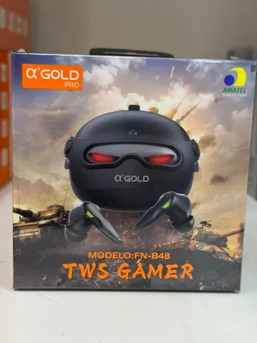 Fone de Ouvido TWS Gamer ?'GOLD FN-B48 - Sem Fio