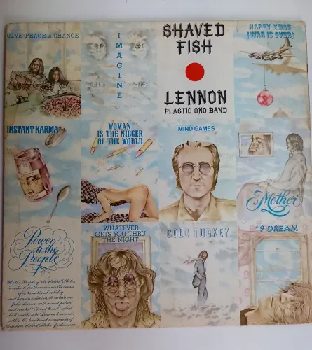 John Lennon Plastic Ono Band Shaved Fish LP vinil 